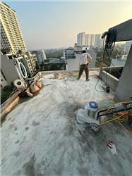 Thi Công Mài Vệ Sinh Trước Khi Chống Thấm Sàn Mái Tại Tứ Hiệp – Thanh Trì, Hà Nội 