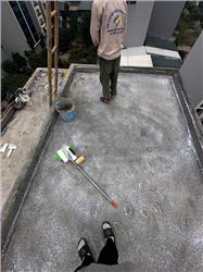 Sửa Chữa Sàn Mái Cũ Bằng Màng PE Kết Hợp Chống Thấm 2 Thành Phần