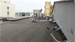 Chống thấm sàn mái đơn giản bằng màng Polyeste chống nứt tại khu đô thị Glideco