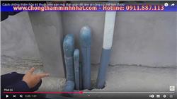 Hướng dẫn sửa chữa và chống thấm hộp kỹ thuật trên sàn mái bị thấm Hướng dẫn sửa chữa và chống thấm hộp kỹ thuật trên sàn mái bị thấm