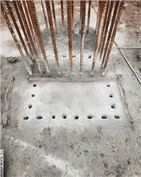 Thi Công Neo Cấy Bổ Sung Cột Nhà Xưởng Bằng Keo Bossong BCR 400 Vplus Tropical Nhập Khẩu Italy