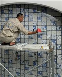 Hướng Dẫn Thi Công Keo Chít Mạch Gạch Trang Trí Tebond Epoxy TB12 Tại Vinhomes Cổ Loa