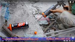  Hướng Dẫn Thi Công Khoan Cấy Thép Dầm Sàn Cột Bằng Keo Ramset Chính Hãng 
