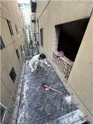 Thi Công Khoan Cấy Thép Ban Công Bằng Keo Bossong BCR 300 Vplus Tropical Nhập Khẩu Italy