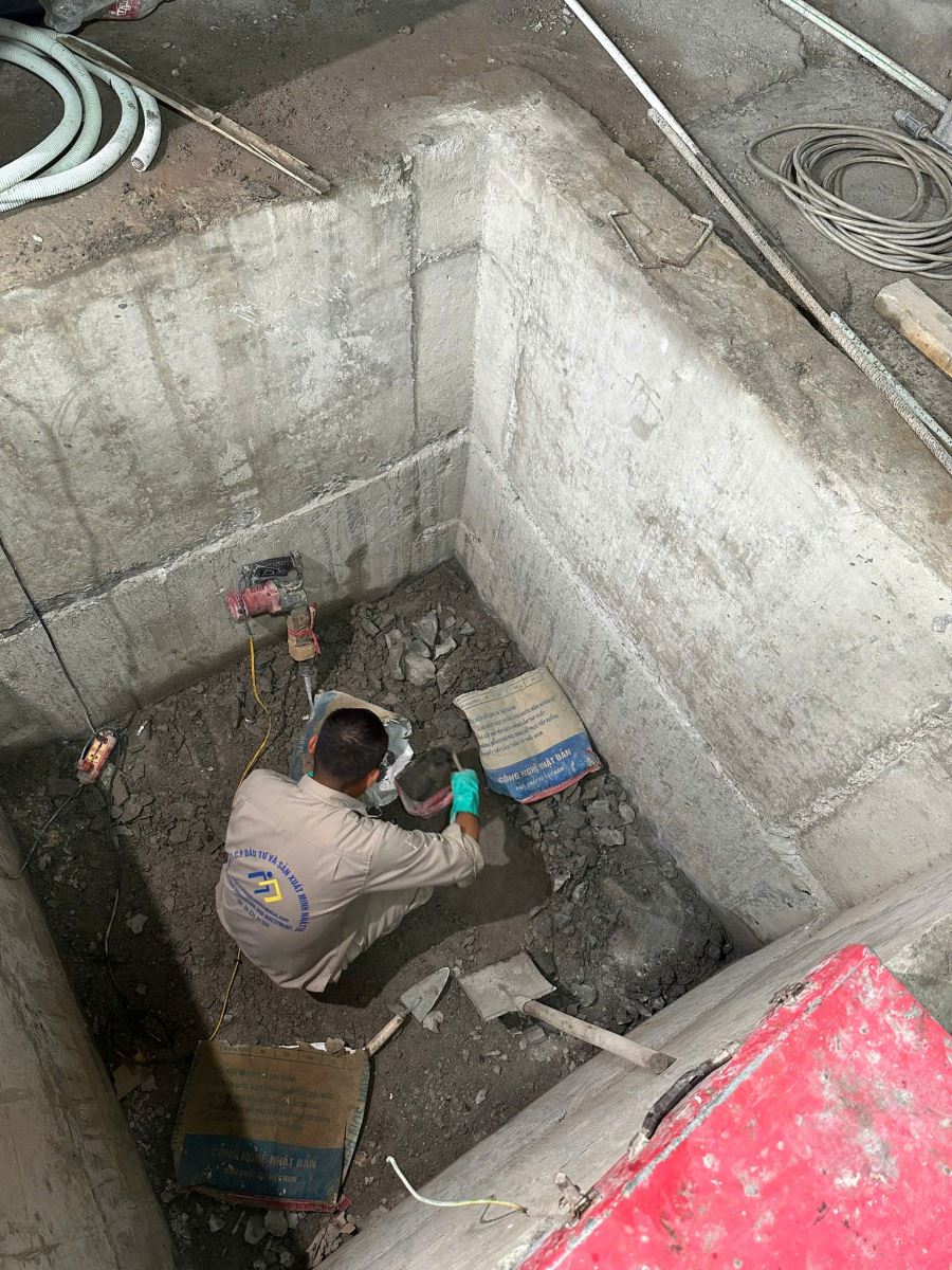 chống thấm hố pít