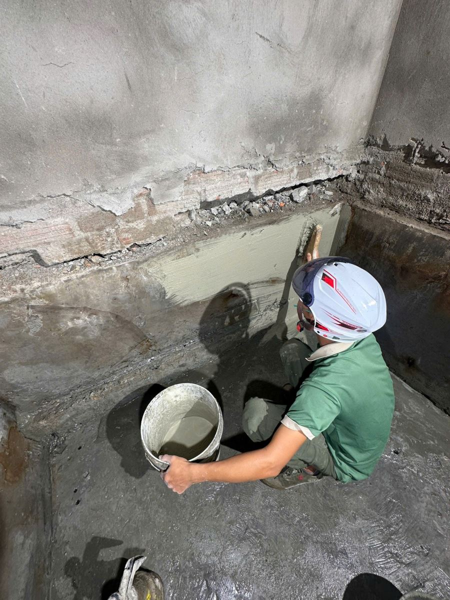 chống thấm hố pít