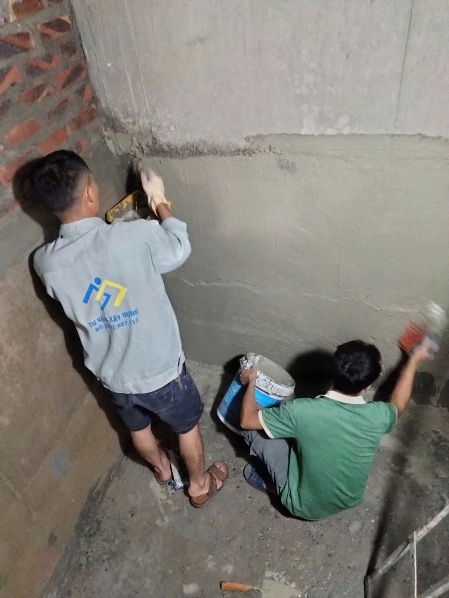 chống thấm thang máy