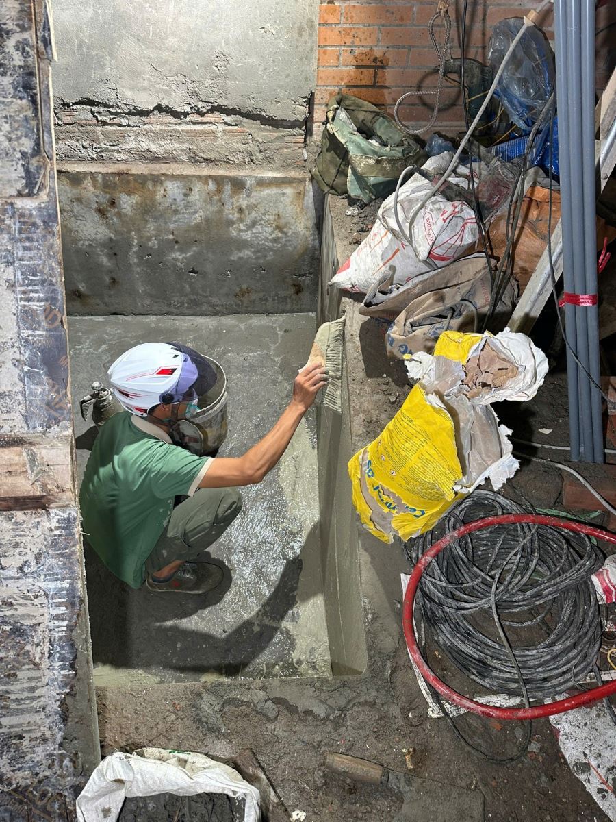 quét chống thấm ngược