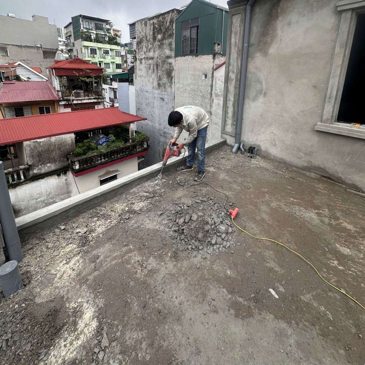 chống thấm sàn mái