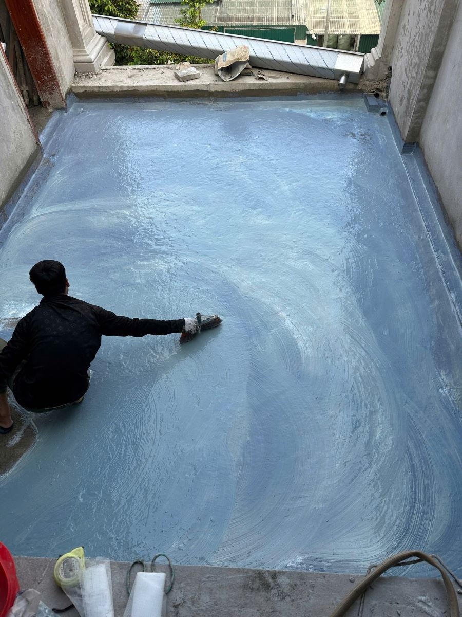 chống thấm sàn mái bằng