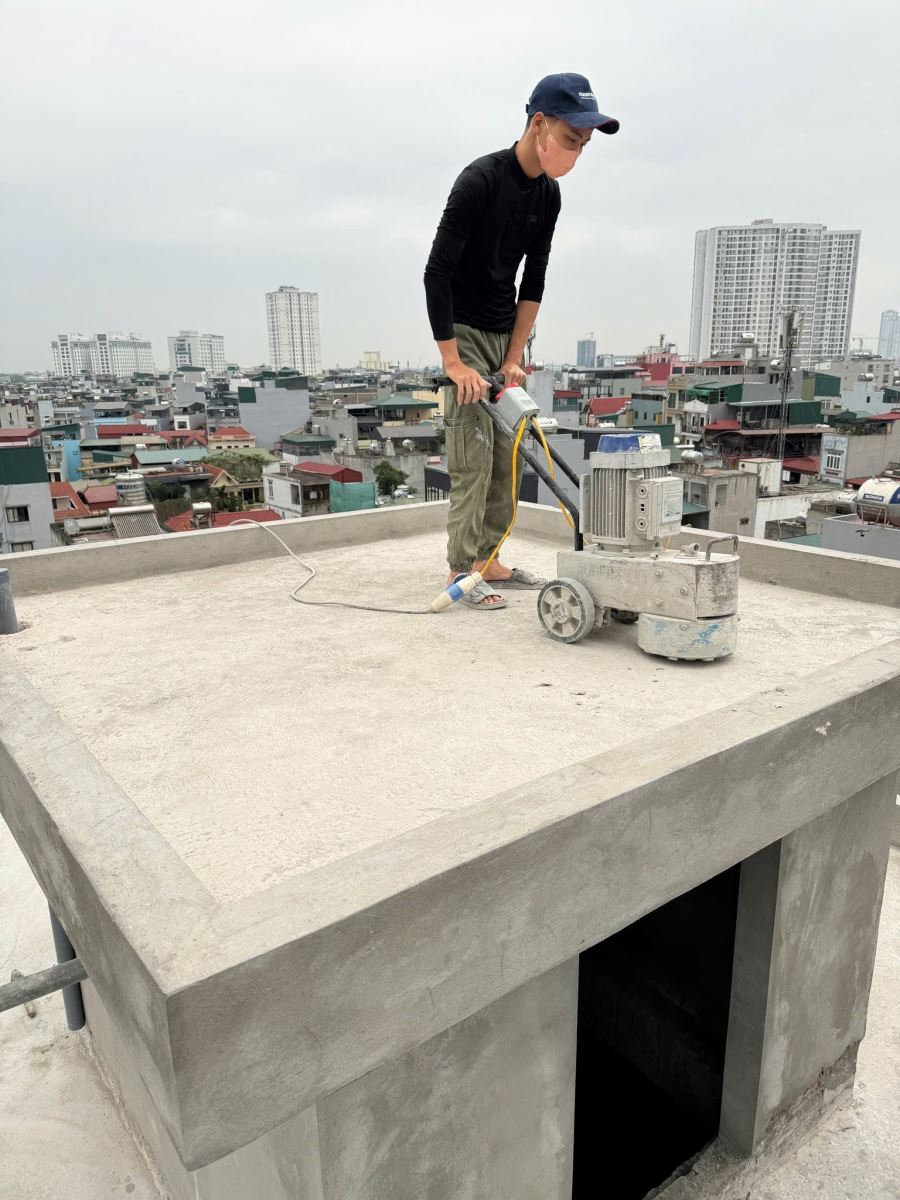 chống thấm sàn mái