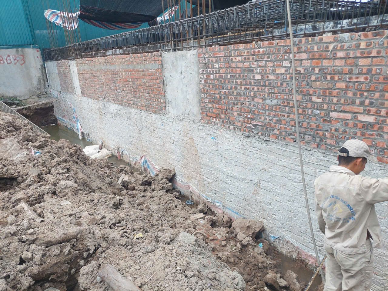 chống thấm vách tầng hầm