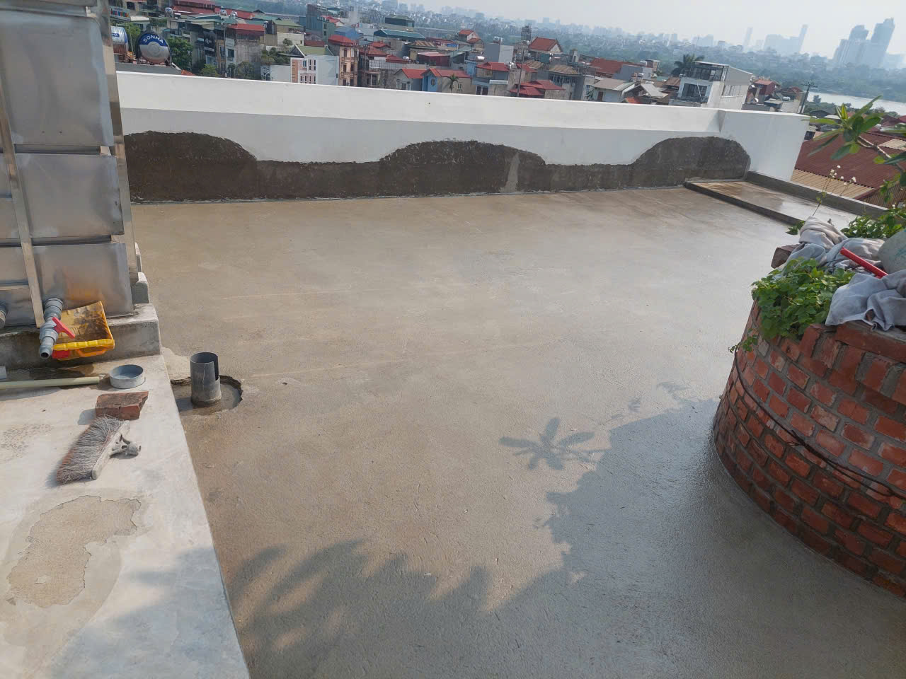 chống thấm sàn mái