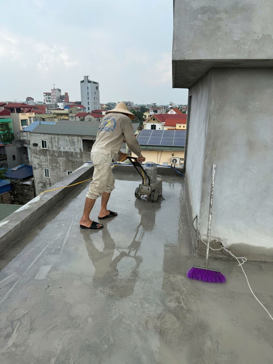 chống thấm sàn mái