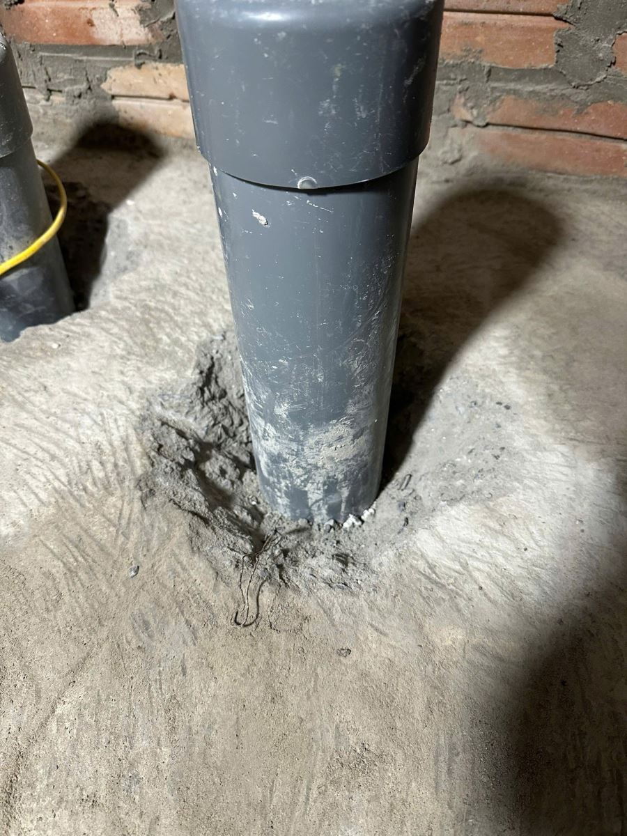 chống thấm cổ ống xuyến sàn