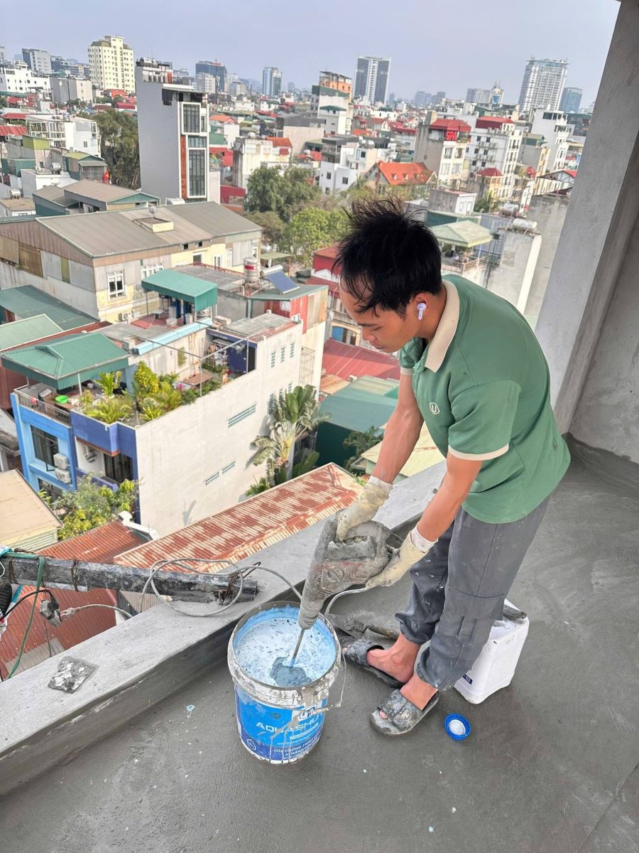 chống thấm sàn mái