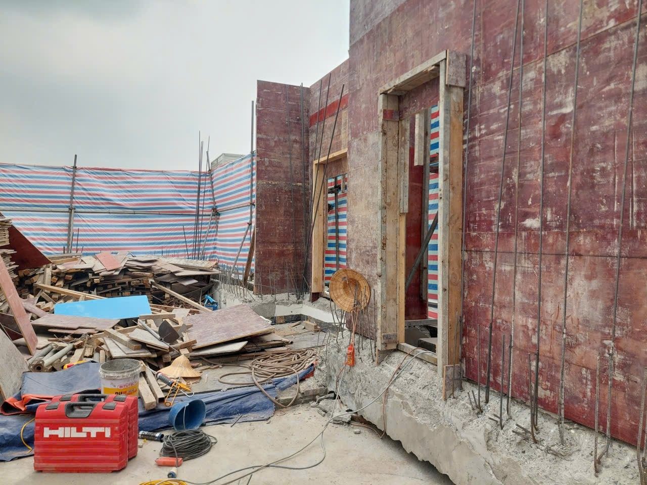 thi công khoan cấy thép
